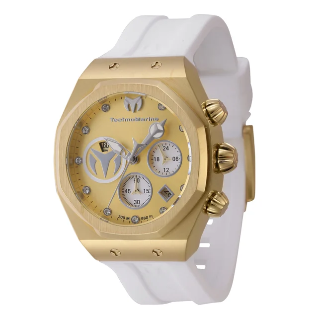 Technomarine Reef Sun Watch - 40mm, White (TM-523008) kol saati
