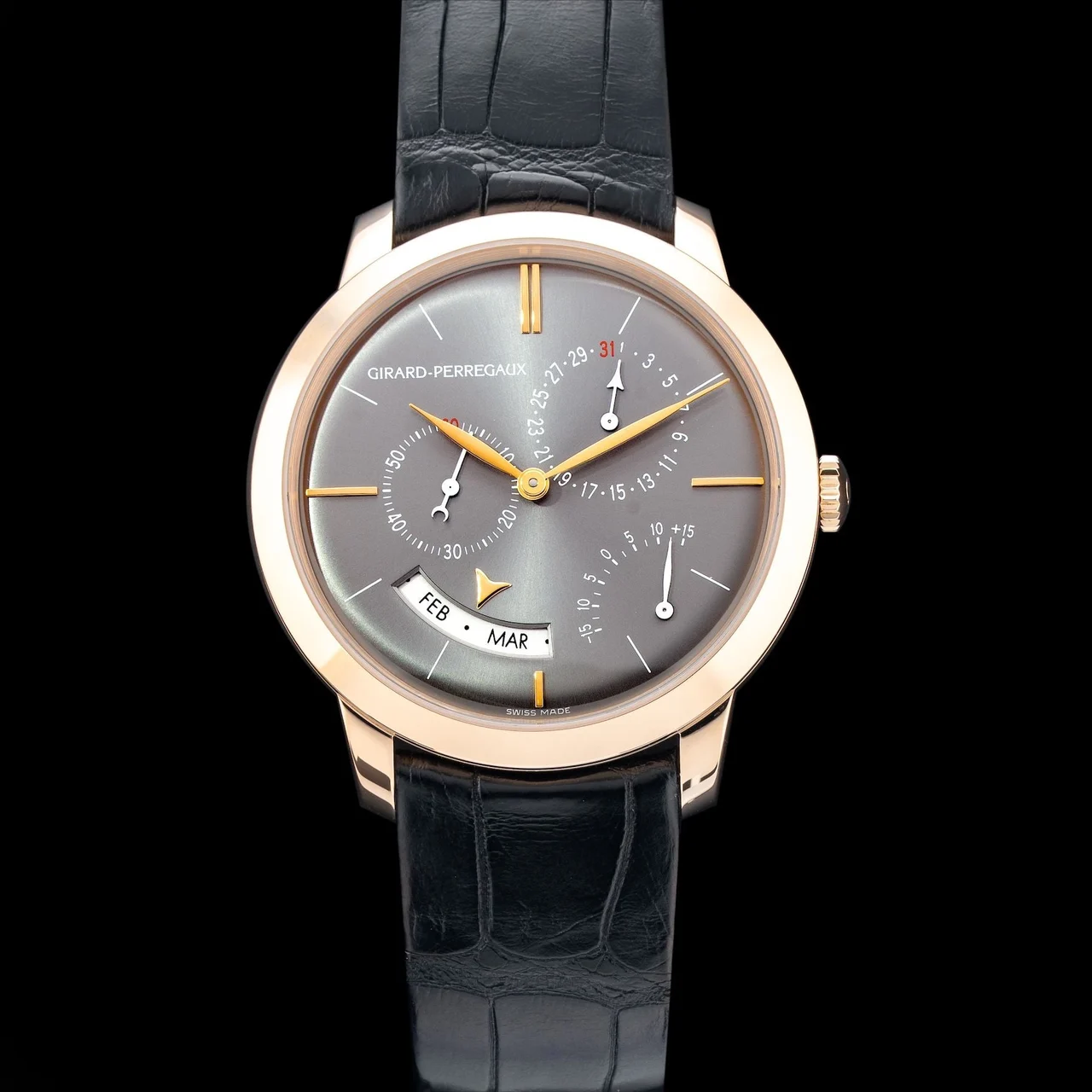 Girard-Perregaux Girard Perregaux Equation Of Time 49538-52-231-BK6A 1966 210009N32061 40 mm kol saati