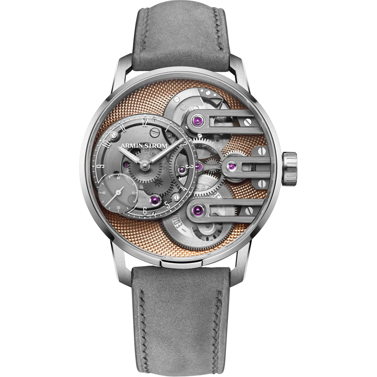 Armin Strom Gravity Equal Force Ultimate Sapphire Salmon ST24-GEF.SAL 41 mm kol saati