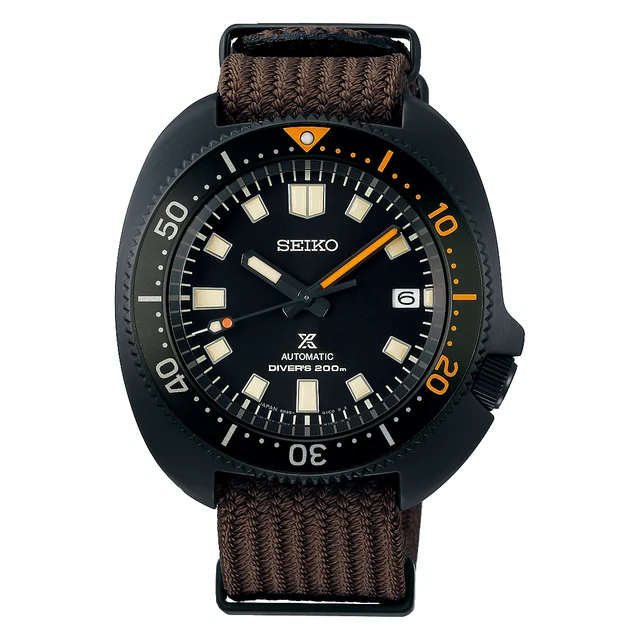 Seiko Mechanical Diver’s Modern Yeniden Üretim The Black Series Limitli Modeli SPB257J1 ko