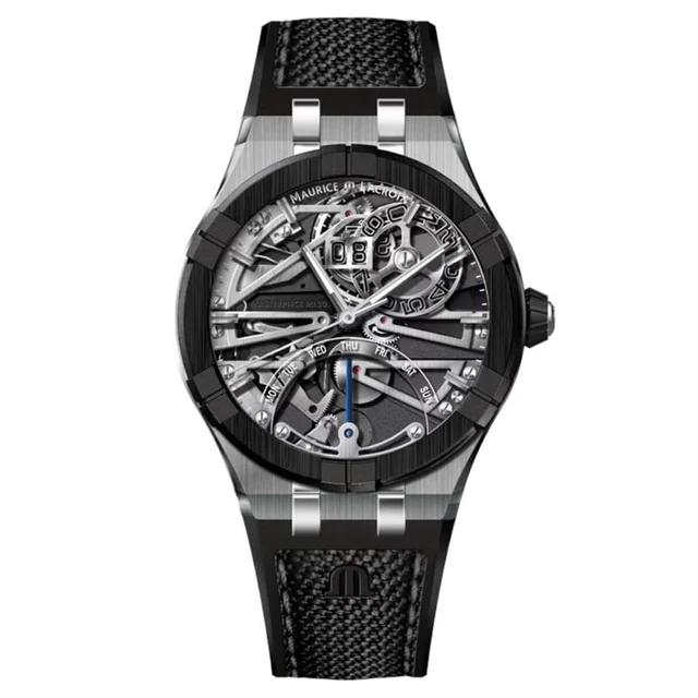 Maurice Lacroix AIKONIC Master Grand Date Retrograde AC8008-SSL20-090-2 kol saati