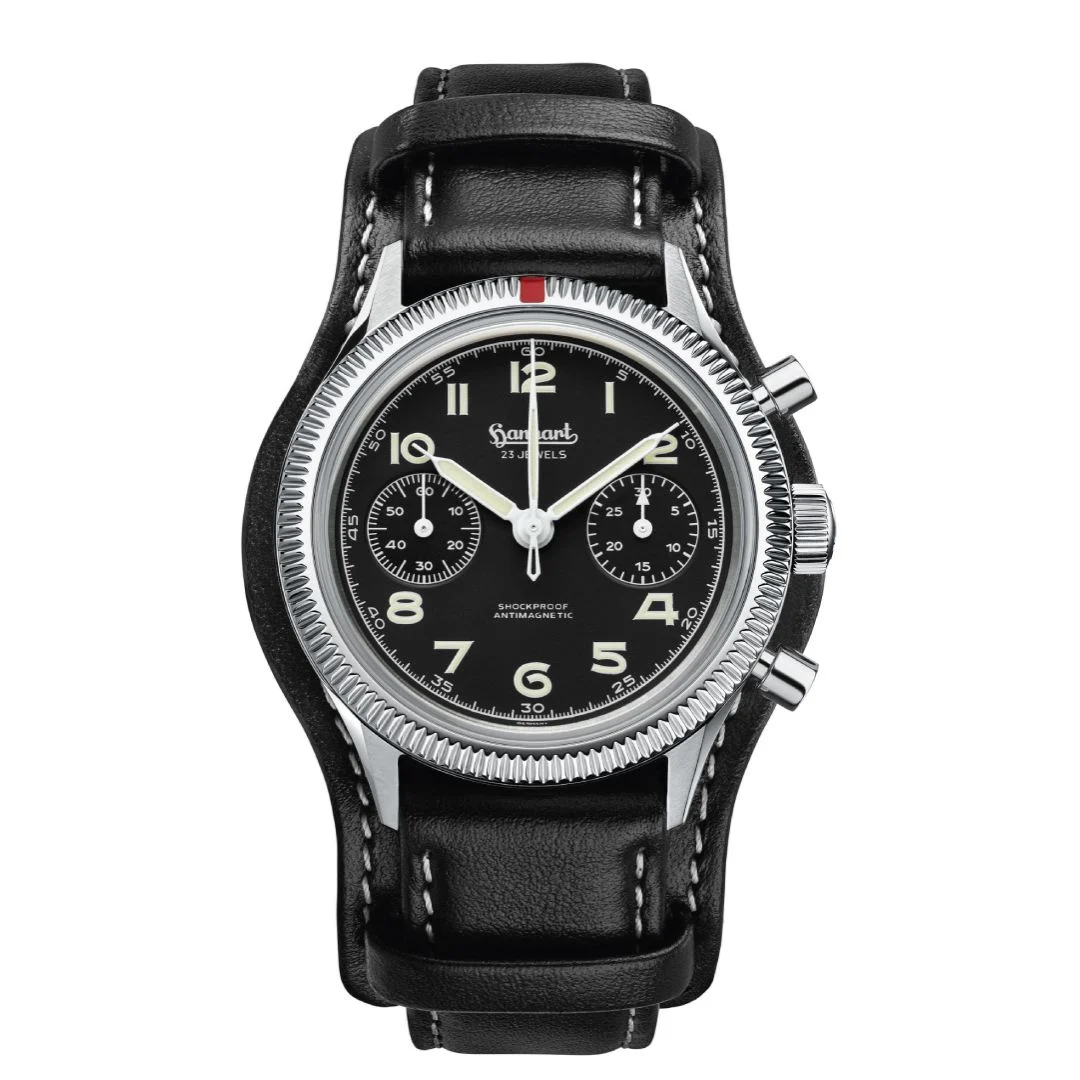 Hanhart HHPIONE-417ESR1954 39 mm kol saati