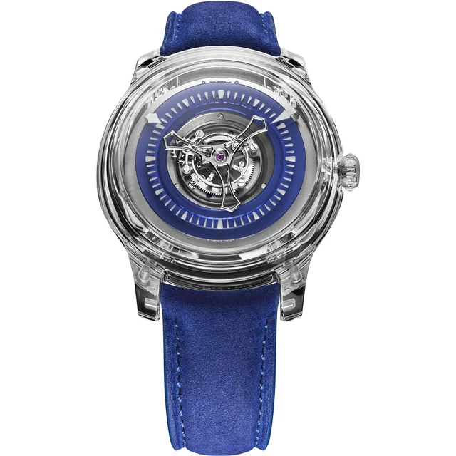ArtyA Purity Wavy Central Tourbillon Blue purity-wavy-blue kol saati