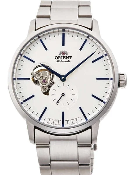 Orient Automatic Watch with Open Heart and Small Seconds #RA-AR0102S10A 40 mm kol saati