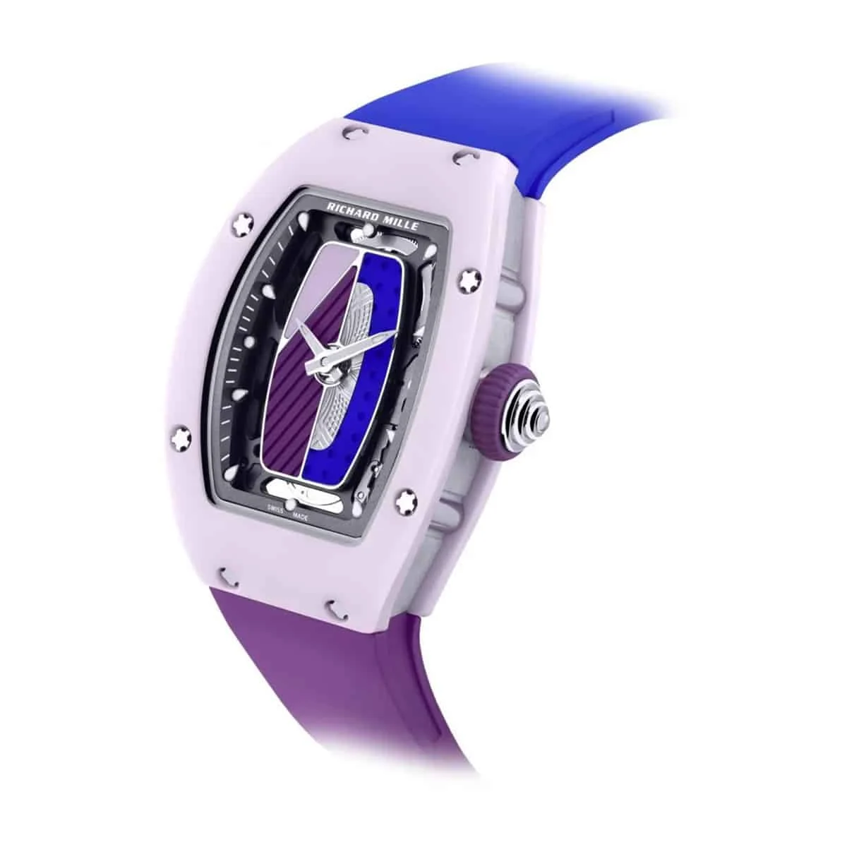 Richard Mille Automatic Coloured Ceramics Pastel Pink RM 07 Richard Mille Automatic Coloured Ceramics Pastel Pink RM 07- 45 mm kol saati