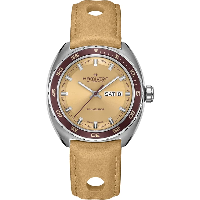 Hamilton American Classic Pan Europ Day Date Auto H35435820 kol saati