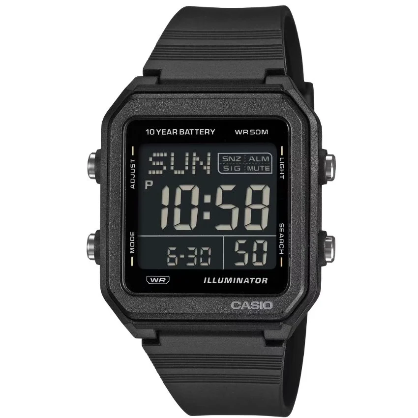Casio W-221H-1BVDF 39 mm kol saati