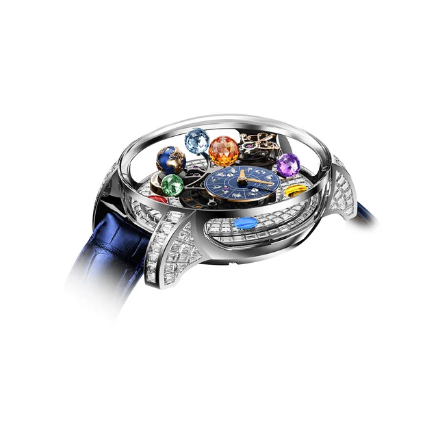 Jacob & Co. Jacob & Co. Astronomia Solar Zodiac Baguette White Gold AS910.30.BD.BD.A kol s