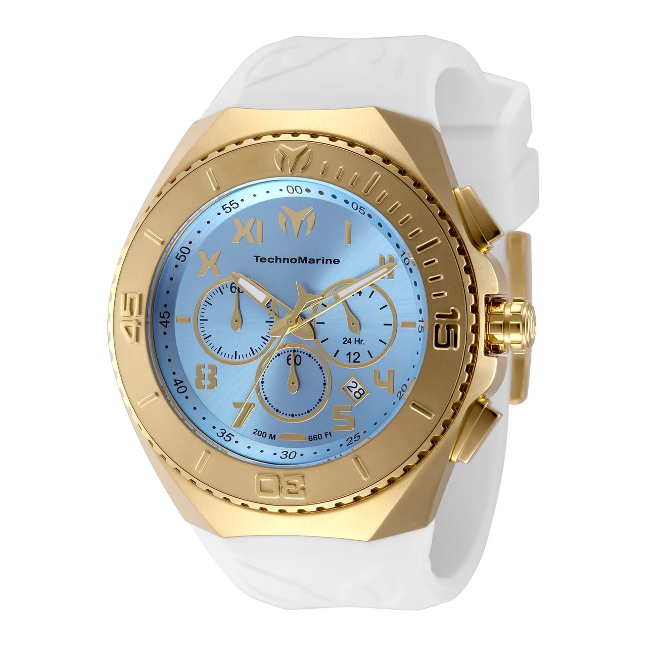 Technomarine Manta Ocean Watch - 48mm. White (TM-225009) 48 mm kol saati
