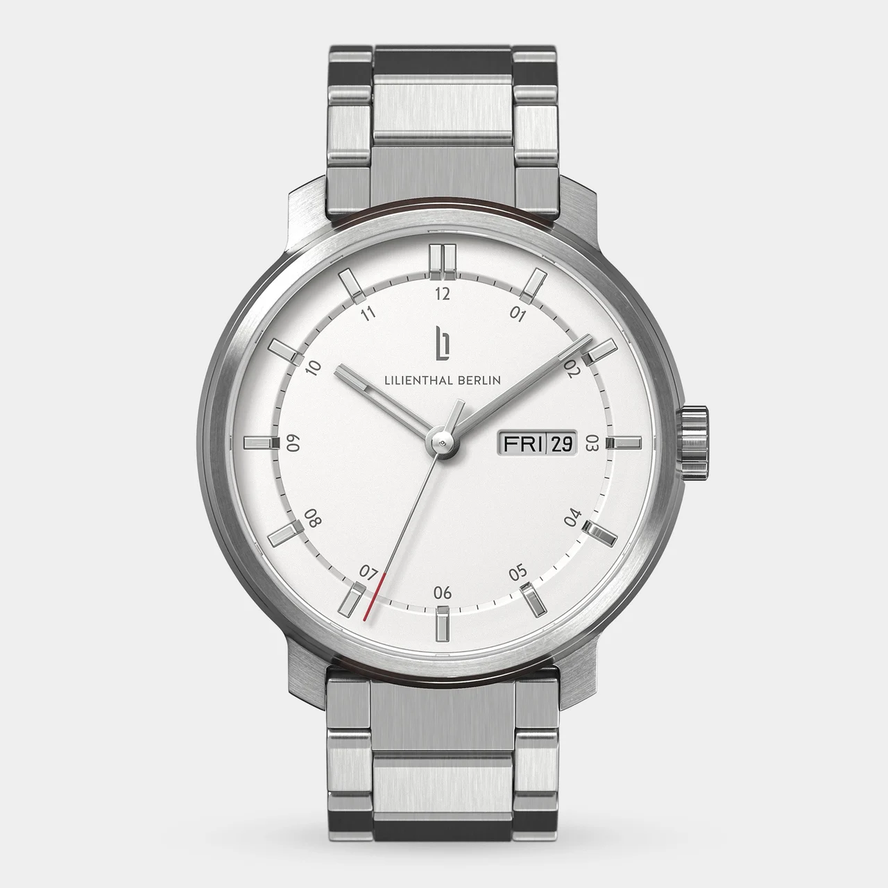 Lilienthal Berlin Neolux Day Date N2-001-B040AB 42 mm kol saati