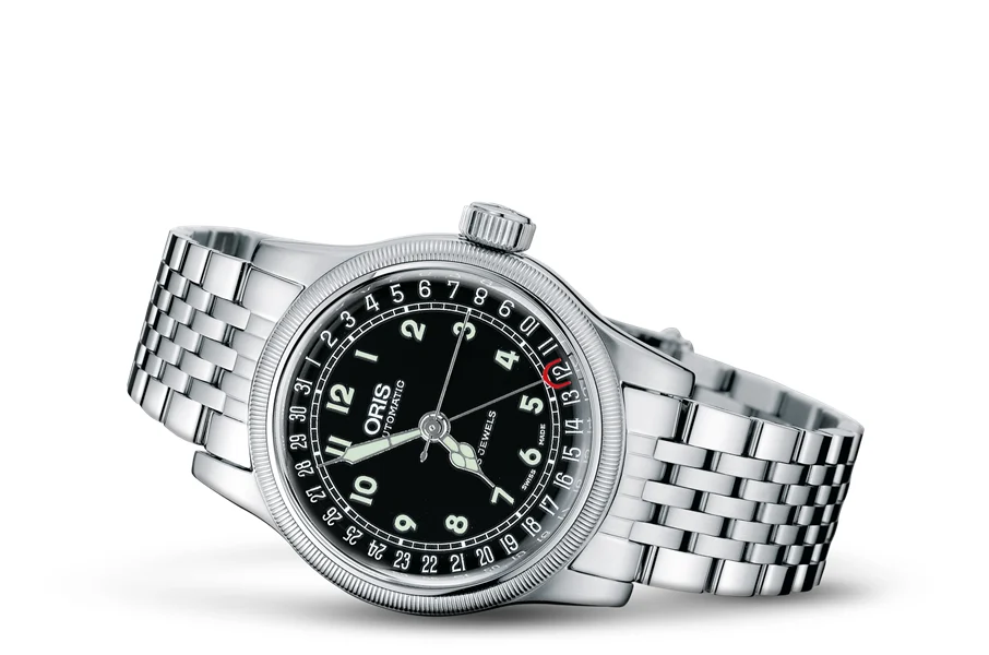 Oris Big Crown Original Pointer Date 01 754 7551 4064-07 8 18 61 36 mm kol saati