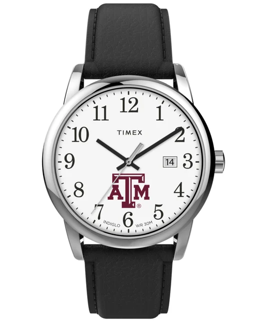 Timex Easy Reader TAMU Aggies TWZUTAMMX kol saati