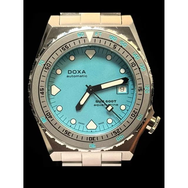 Doxa SUB 600T Aquamarine on Bracelet 210000079516 kol saati
