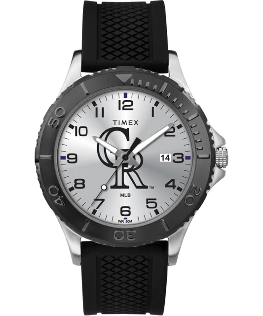 Timex Gamer Black Colorado Rockies TWZBROCMD kol saati