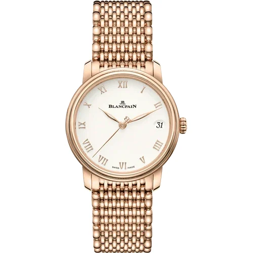 Blancpain Villeret Women Date 6127 3642 MMB 33.2 mm kol saati