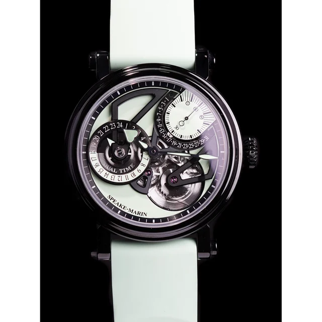 Speake-Marin Speake Marin 414209290 Dual Time Mint 42mm 210000065466 kol saati