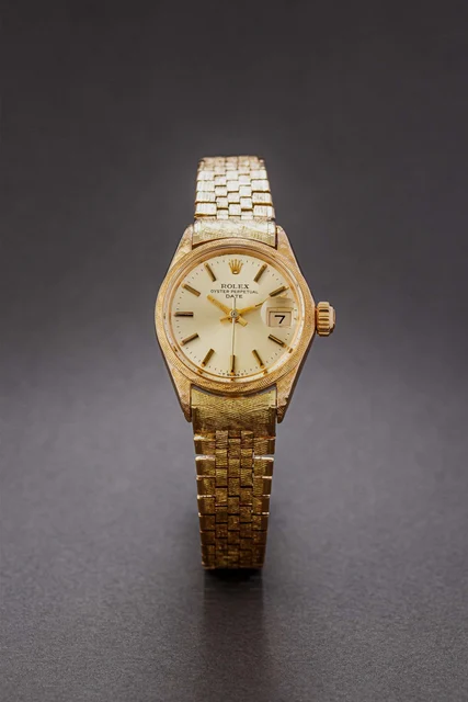 Rolex Date Ref 6520 Florentine kol saati