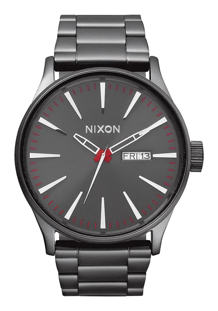 Nixon US Sentry Stainless Steel - Gunmetal A356-131-00 kol saati