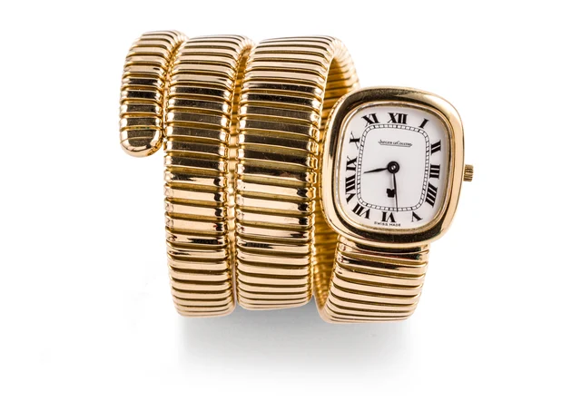 Jaeger-Lecoultre Jaeger Lecoultre, "tubogas", Yellow Gold 9133 21 kol saati