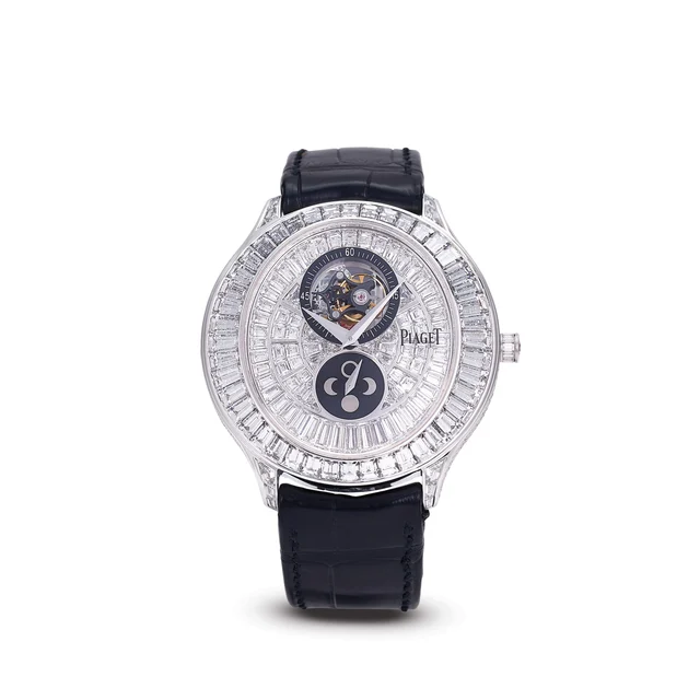 Piaget PIAGET, REF. G0A38117, GOUVERNEUR, TOURBILLON AND MOONPHASE, 18K WHITE GOLD AND DIA