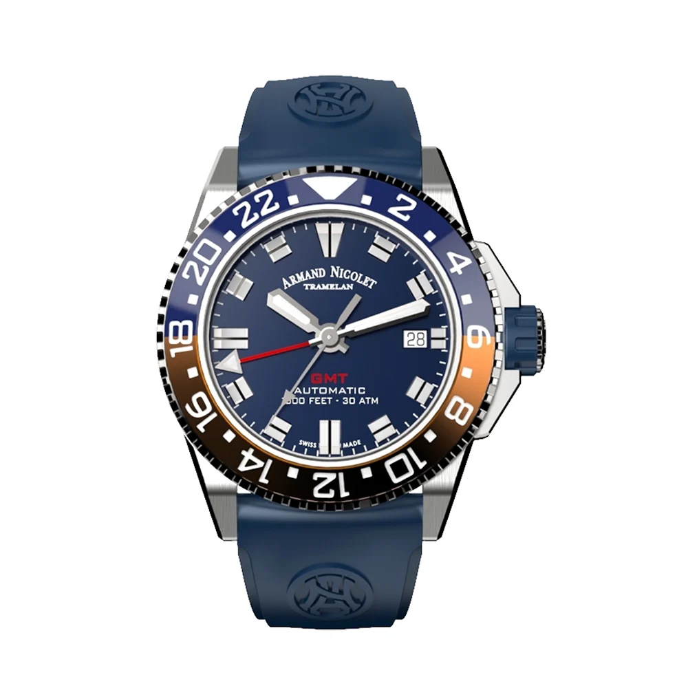 Armand Nicolet Armand Nicolet JS9 A487BGU-BU-GG2710U 41 mm kol saati