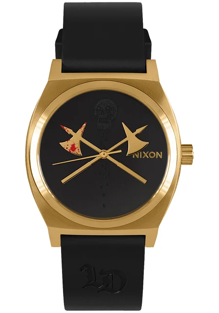 Nixon US Death Clock IV - Black / Gold A1445-010-00 kol saati