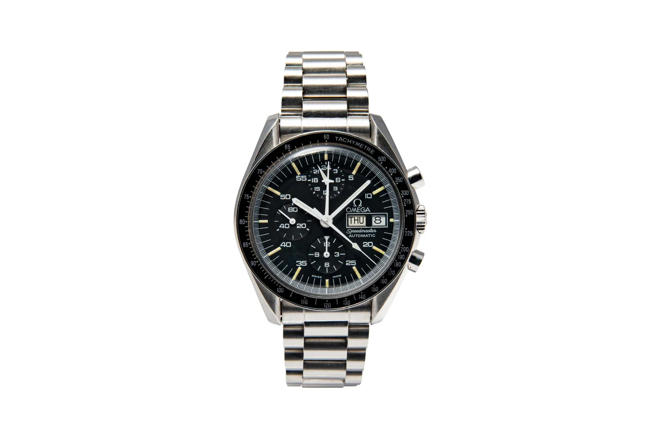 OMEGA OMEGA, REF. ST 376.0822, SPEEDMASTER "HOLY GRAIL", STEEL kol saati