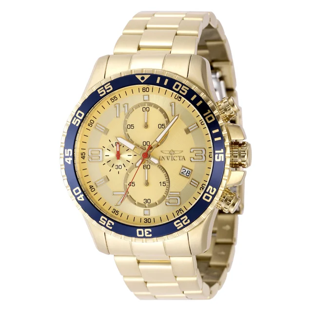 Invicta Specialty Fortitude Watch - 45mm. Gold (49095) kol saati