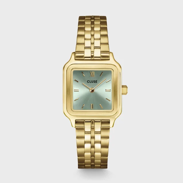 CLUSE Gracieuse Petite Watch Steel, Sage Green, Gold Colour CW11818 kol saati
