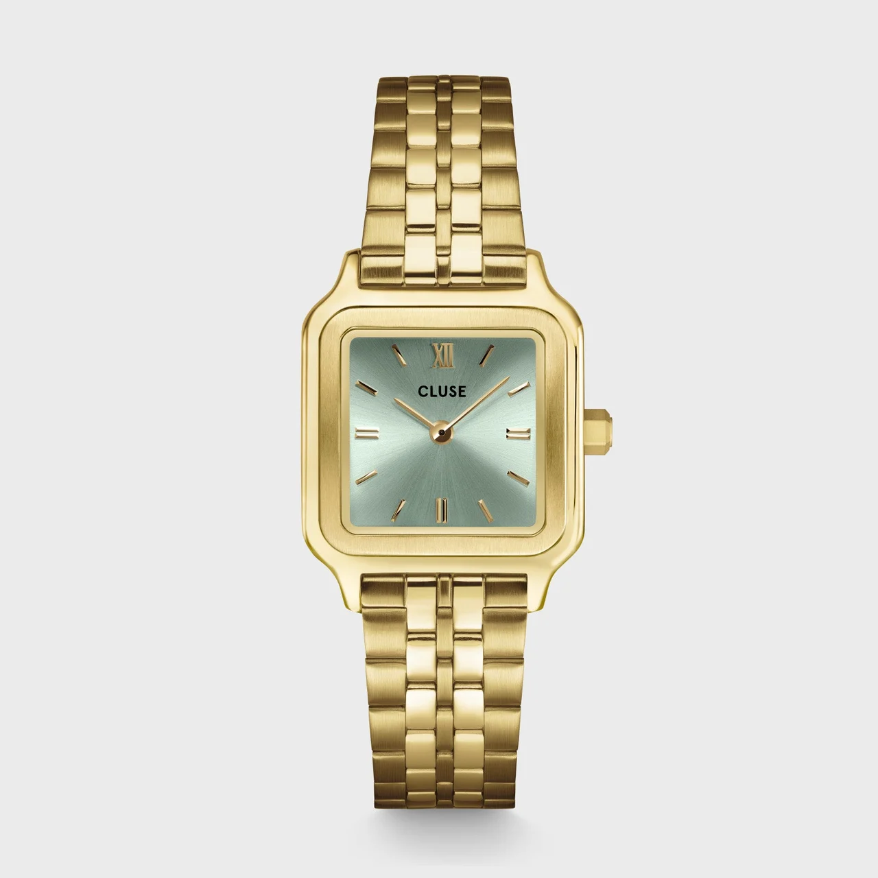 CLUSE Gracieuse Petite Watch Steel, Sage Green, Gold Colour CW11818 kol saati