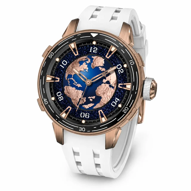 Invicta Celestial Astelis Automatic Watch - 40.2mm. White with Interchangeable Strap (7009