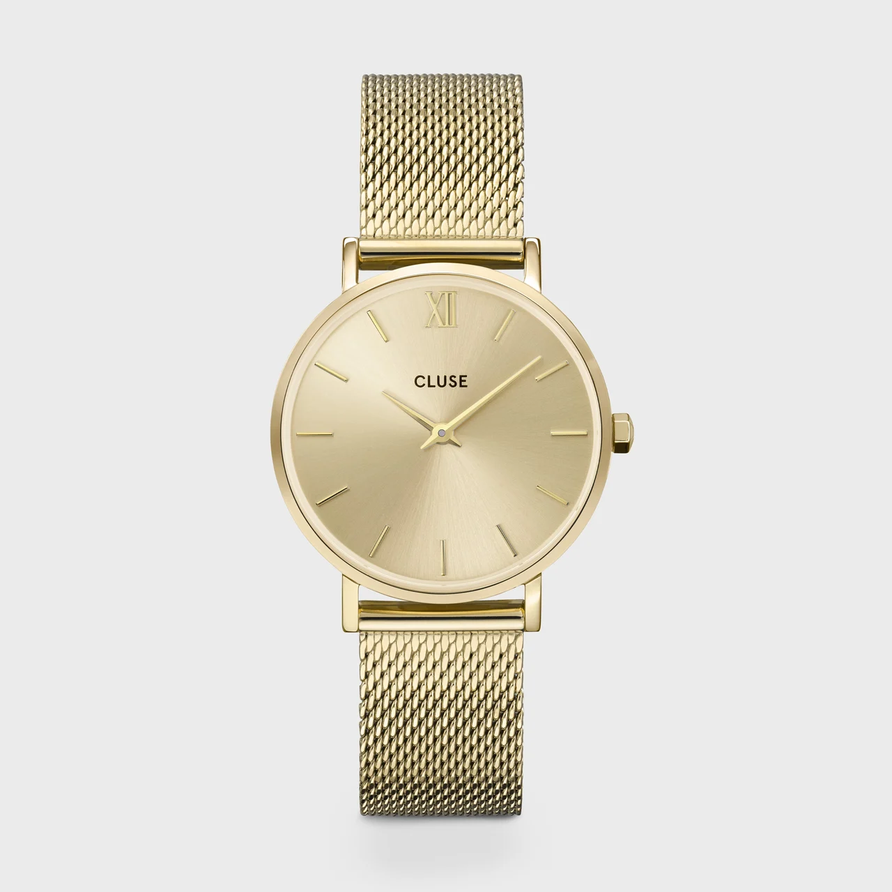 CLUSE Minuit Watch Mesh, Full Gold Colour CW10208 33 mm kol saati