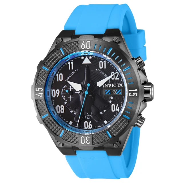 Invicta Aviator Ascend Watch - 50mm, Blue (ZG-39898) kol saati