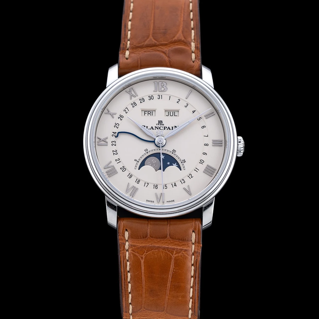 Blancpain Villeret Quantième Complet 210009N43319 40 mm kol saati