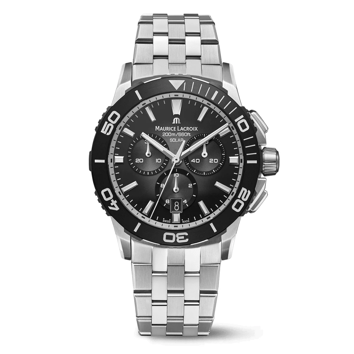 Maurice Lacroix Pontos S Solar Chronograph PT1038-SSL22-330-1 42 mm kol saati
