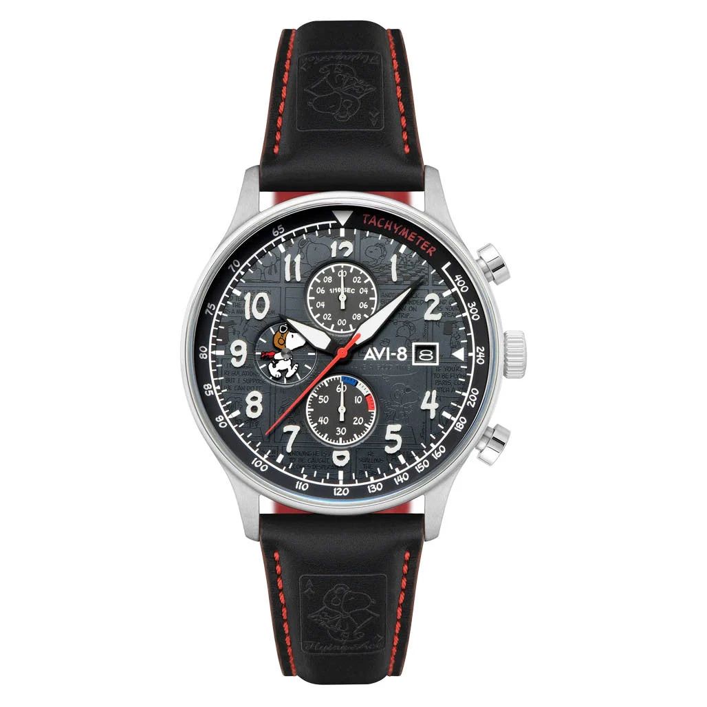 AVI-8 Peanuts Hawker Hurricane Snoopy Flying Ace LE in Ace Black #AV-4132-01 kol saati
