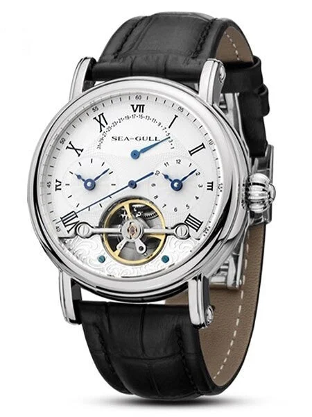 Sea-Gull Automatic Watch with Dual-Time Displays #819.380 kol saati