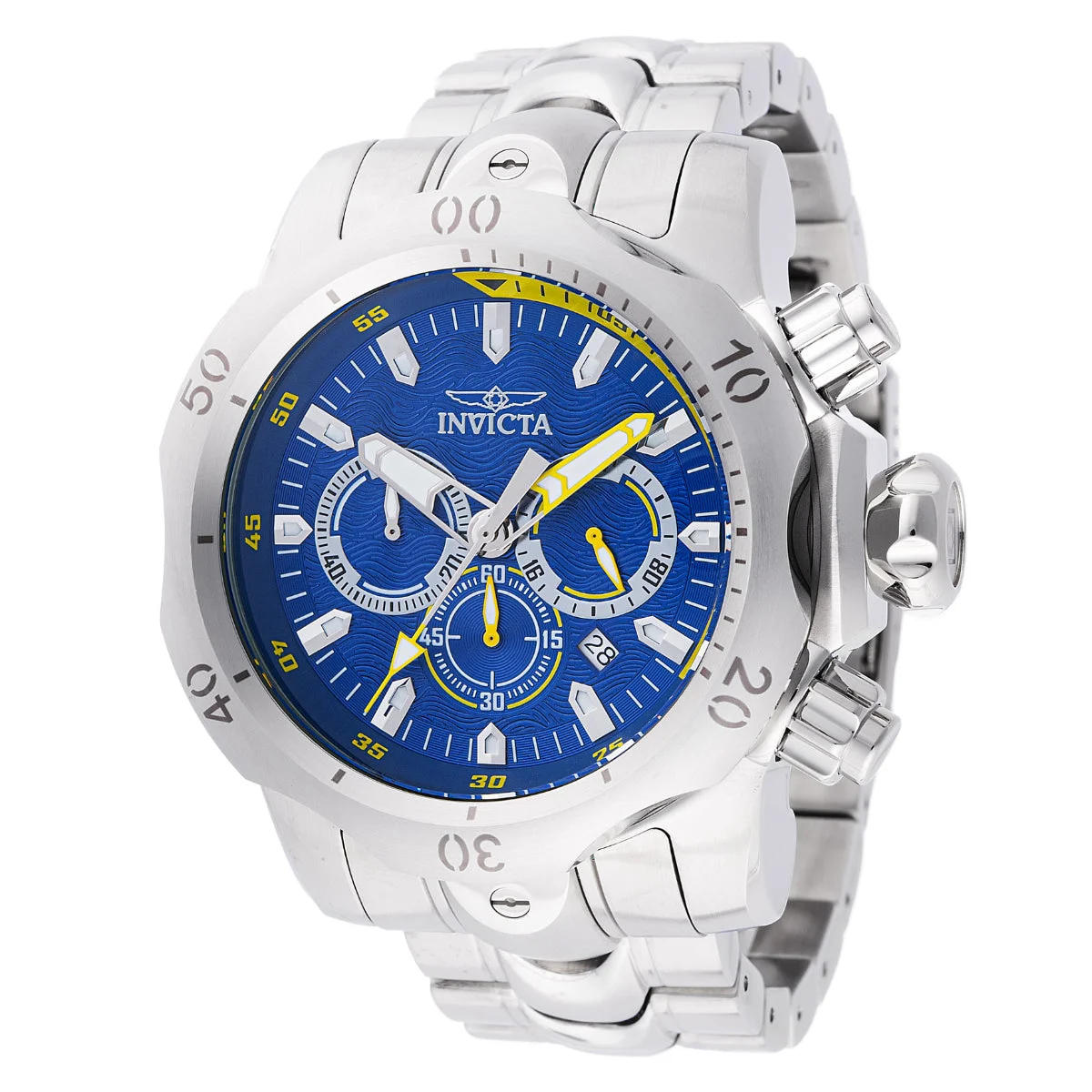 Invicta Venom Mutant Watch - 53.7mm. Steel (47905) kol saati