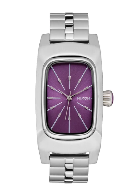 Nixon US Frankie - Mid Century / Silver / Purple Sunray A1441-5394-00 kol saati