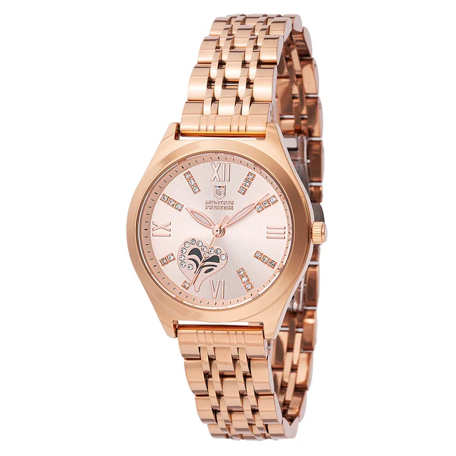 Montres Prestige Invicta Watch - 33.5mm, Steel, Rose Gold (MPW-0015) kol saati