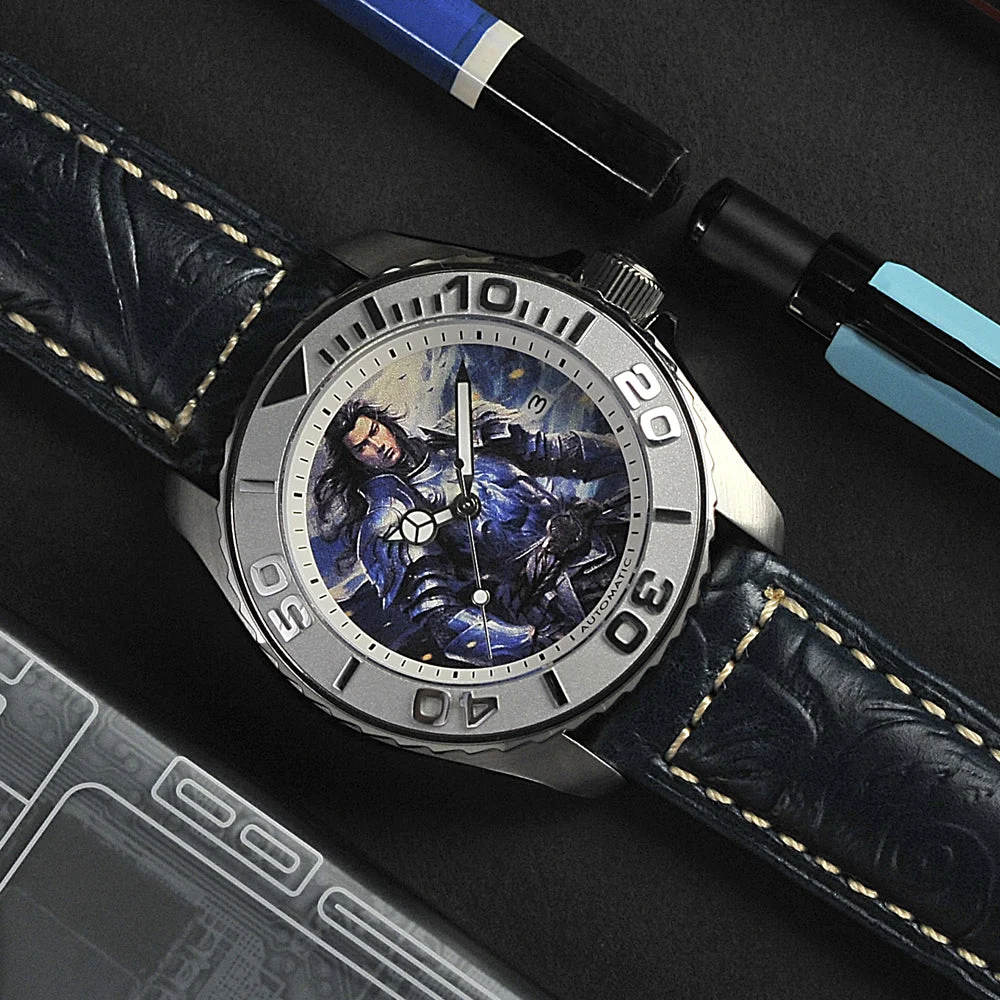 Aries Gold San-def G 8040 SAN-DEF 43 mm kol saati