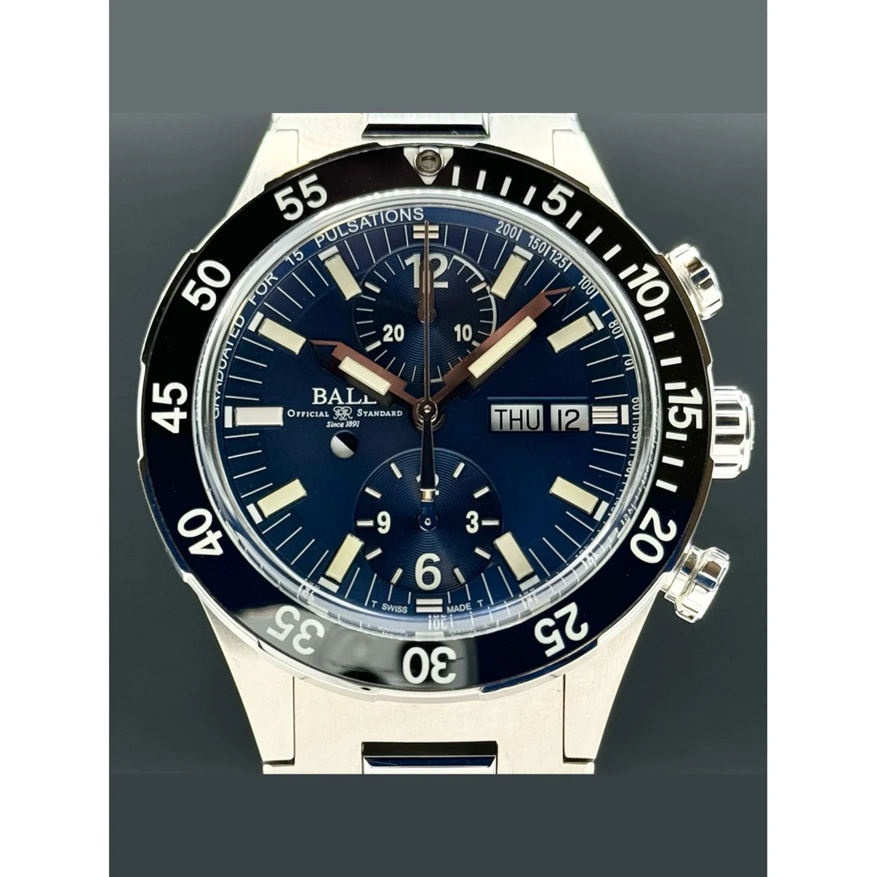 Ball Roadmaster Rescue Chronograph 41mm 210000074921 42 mm kol saati
