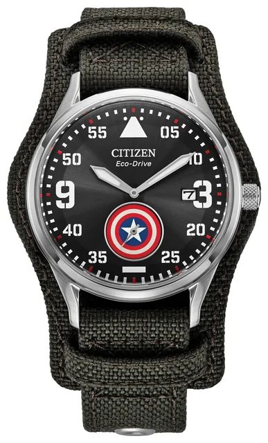 Citizen Captain America Forever BV1140-00W kol saati