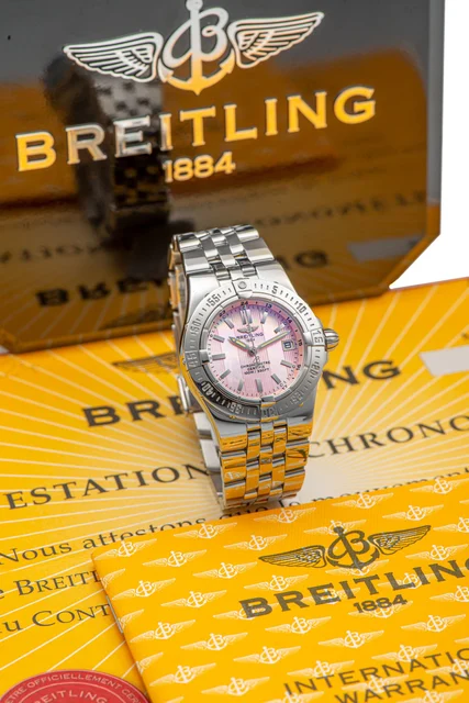 Breitling BREITLING, REF. A7134012, STARLINER, MOTHER-OF-PEARL DIAL, STEEL kol saati