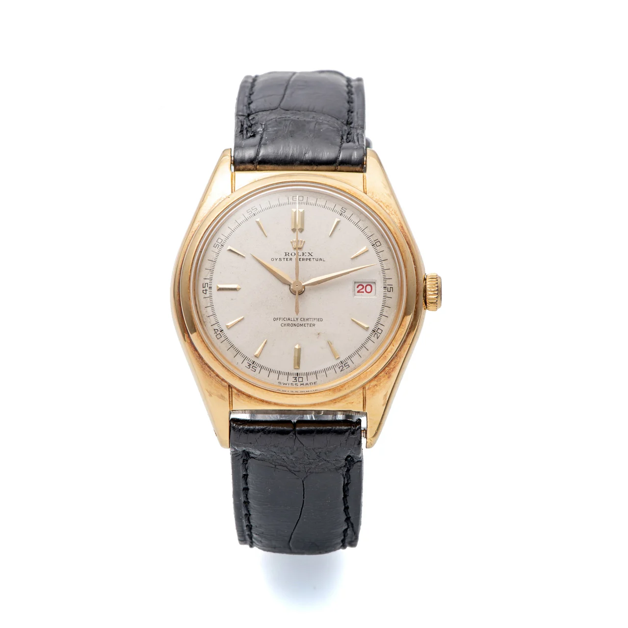 Rolex ROLEX REF. 5030, MATT DIAL, OVETTONE, 18K PINK GOLD kol saati
