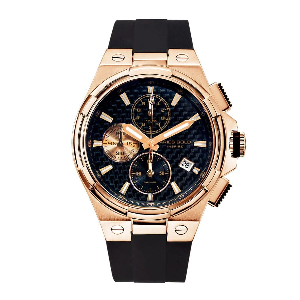 Aries Gold Rg-bkrg G 7312 RG-BKRG 45 mm kol saati