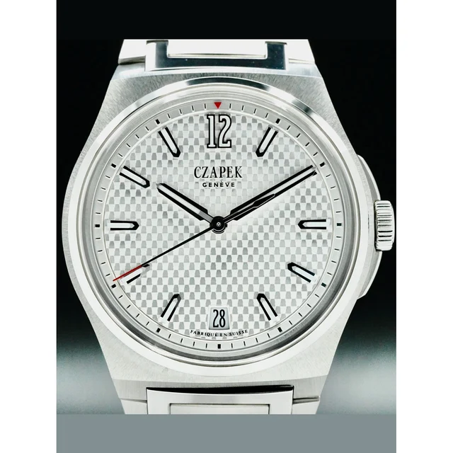 CZAPEK Passage De Drake Ice White 40.5mm 210000080372 kol saati