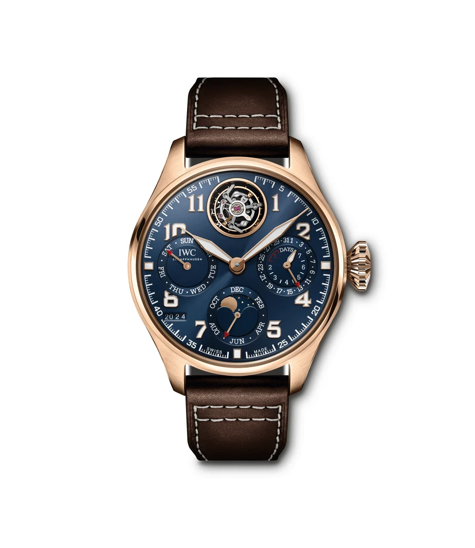 IWC Big Pilots Watch Perpetual Calendar Tourbillon Edition IW504803 46.2 mm kol saati