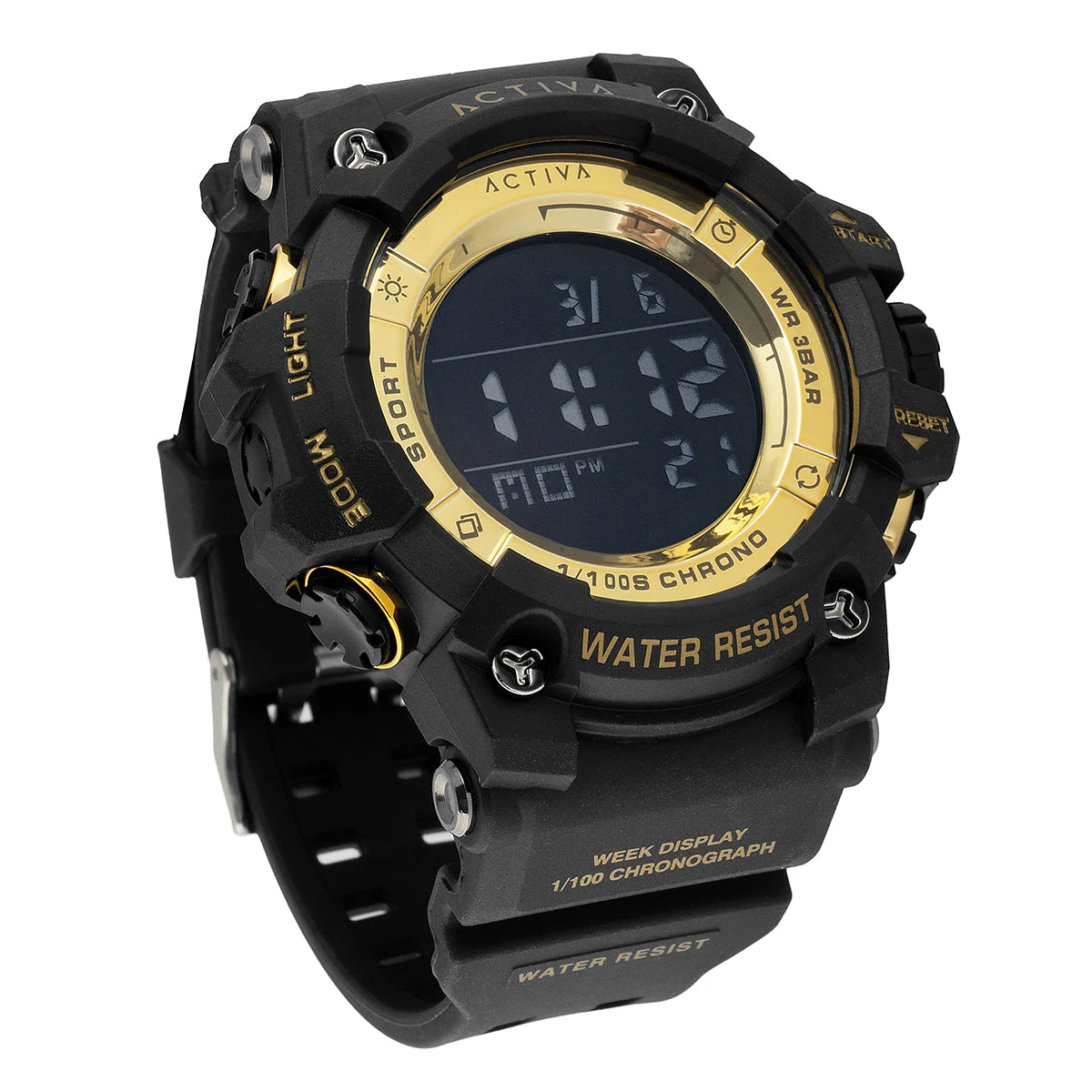Activa Sync X Invicta Digital Watch - 50mm. Black (ACW8046-003) 50 mm kol saati