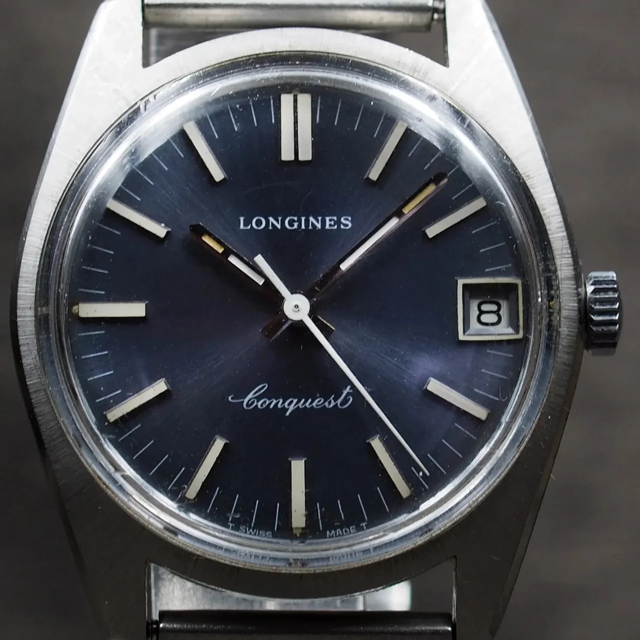 Longines Conquest, Ref. 1557, Cal. 6952, Men’s Dress Vintage Watch 36 mm kol saati
